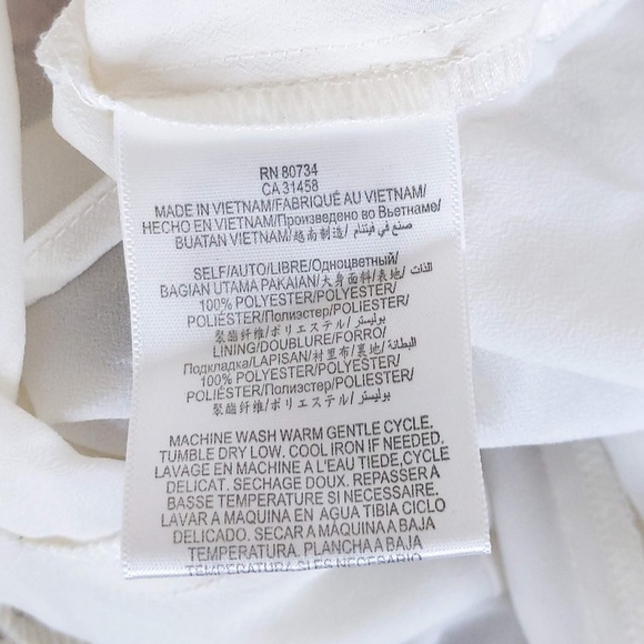 BCBGeneration Rose Print Ruffle Romper Shorts XS - Picture 10 of 10